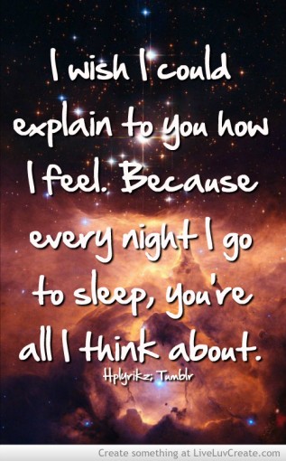 I Wish I Could Explain To You How I Feel | Best Quotes for Your Life