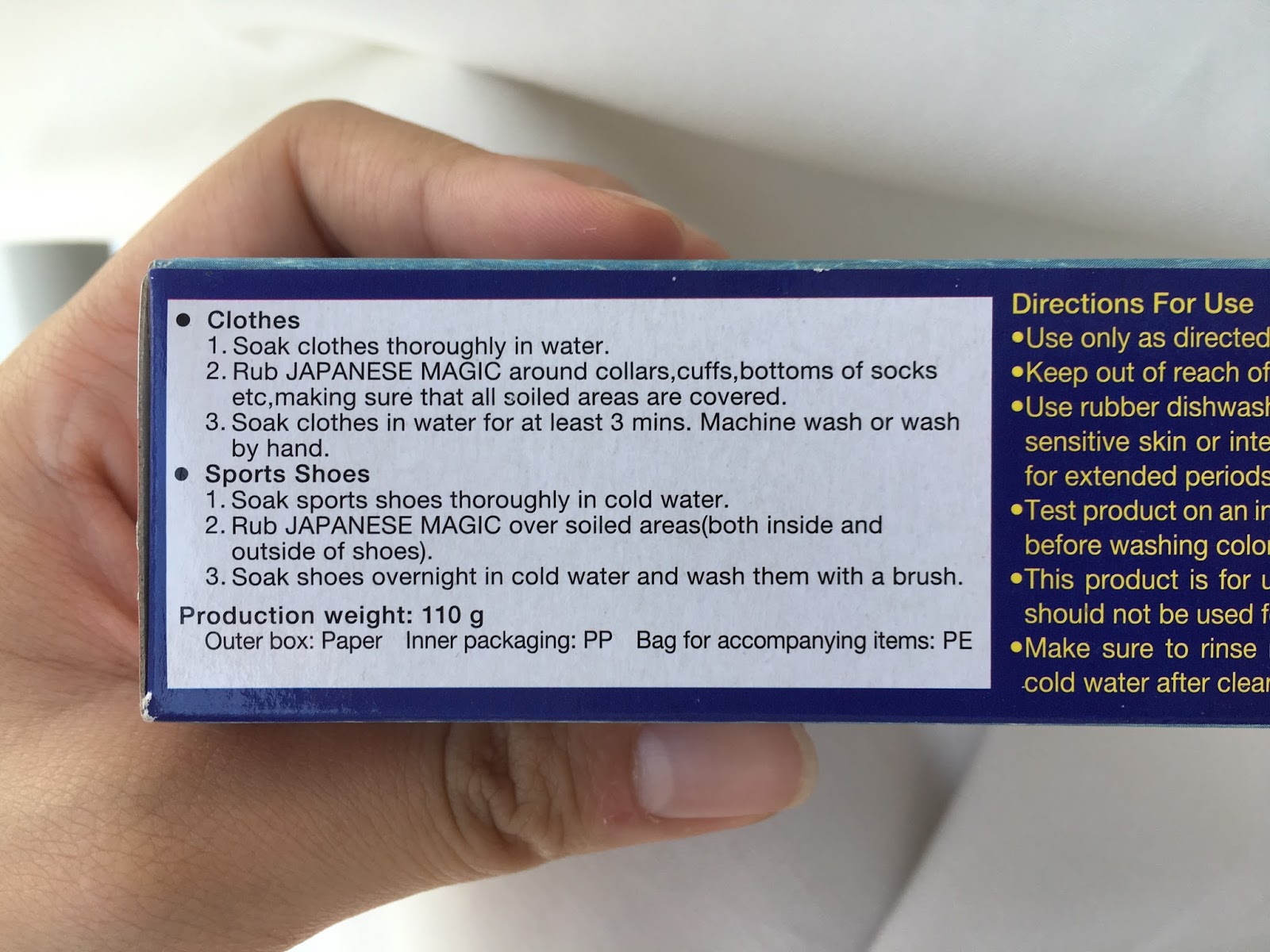 Addicted to wear Whites How to clean white clothing? Travel