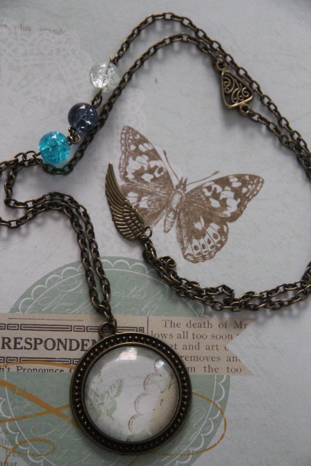 Tuileries Grande Papillon Lucite Cuff