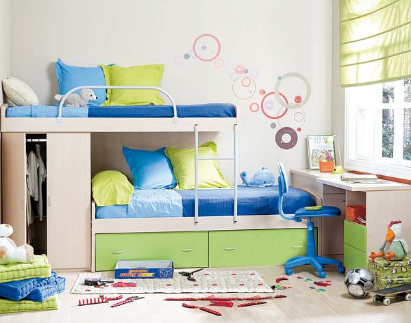 Decoracion Actual de moda: Muebles modulares para el dormitorio infantil
