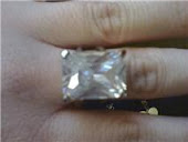 anel c pedra de cristal