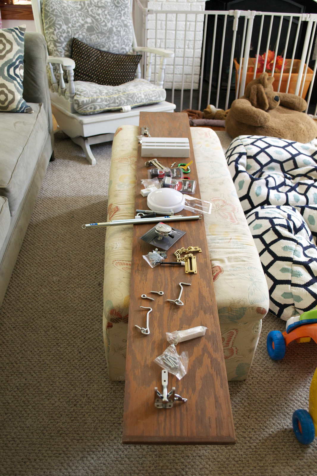 CK and Nate header: DIY Activity Board