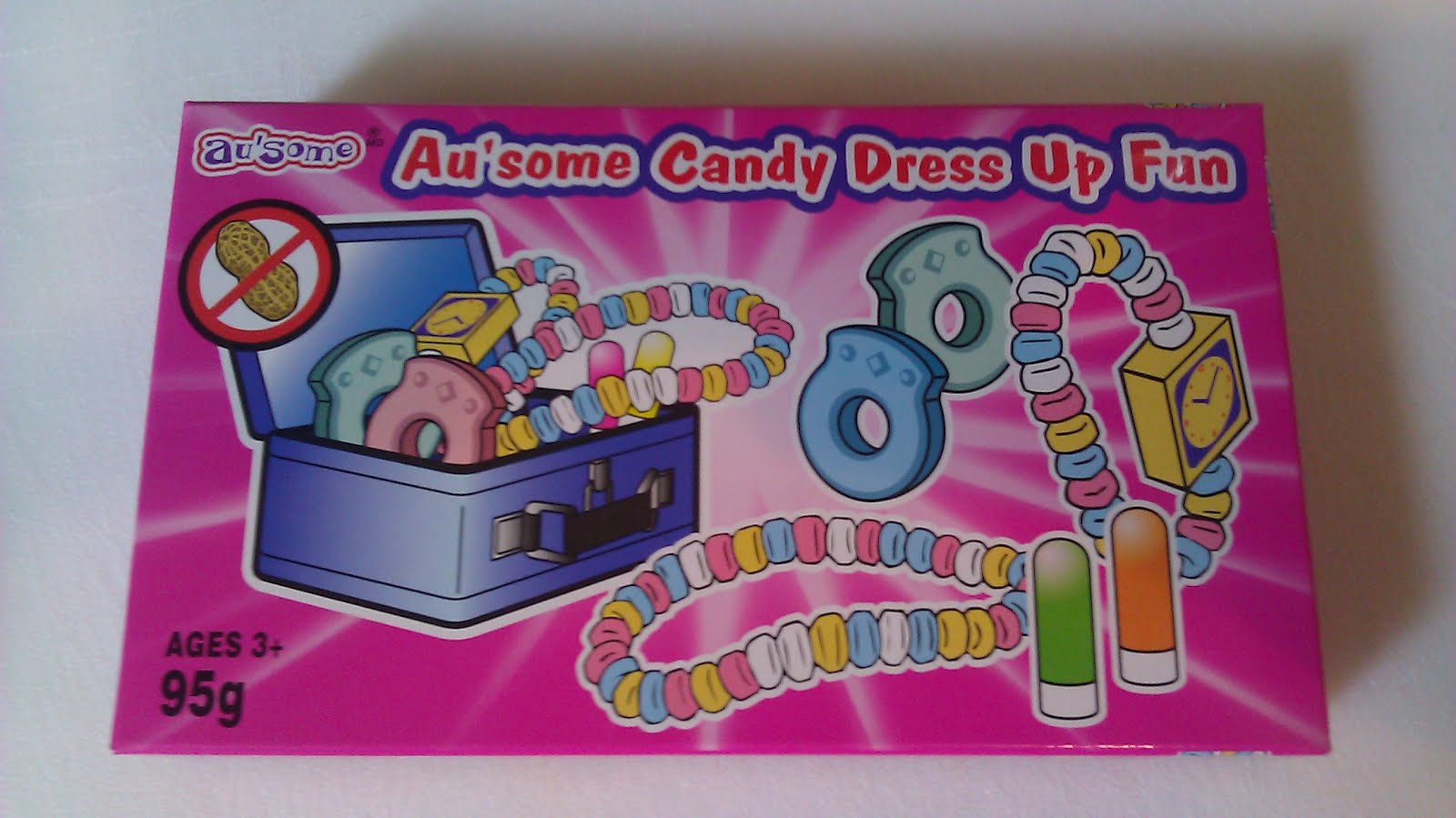 Candy Booze Candy Necklace / Candy Bracelet / Edible Underwear Vodka