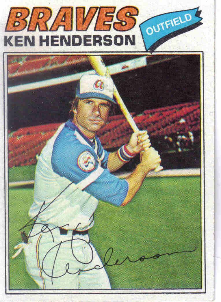 Baseball 1977 1977 Topps Baseball 242 Ken Henderson