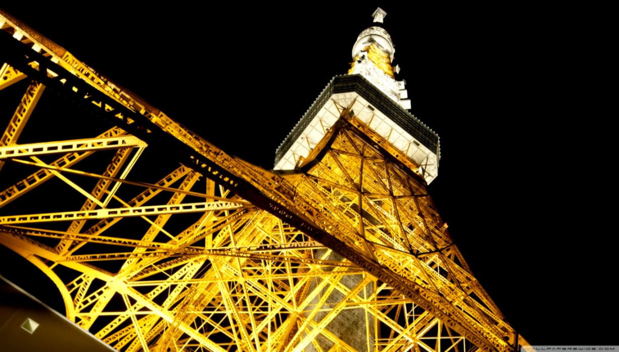 Tokyo Tower Cityscapes Wallpaper Hd