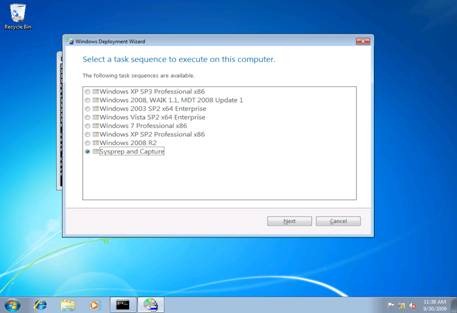 Richard Sower: Sysprep and Capture a windows image using MDT and WDS