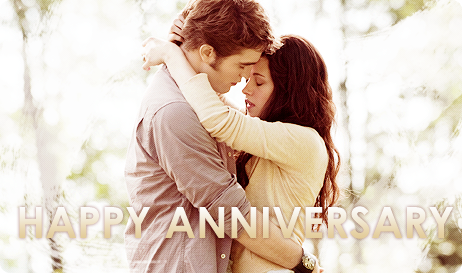 Happy Wedding Anniversary Bella and Edward!