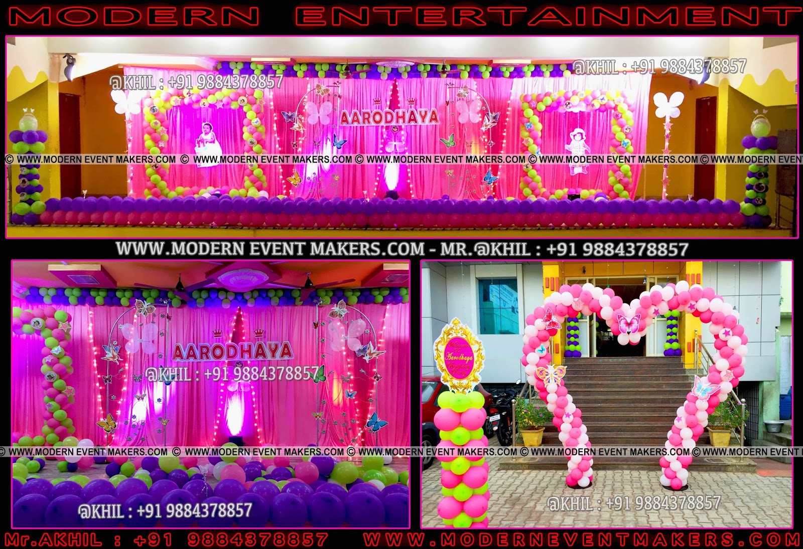 Best Birthday Theme party Decorators in chennai Birthday party