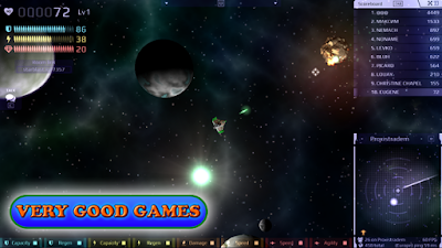 A banner for the review of Starblast.io - a free online multiplayer space shooter