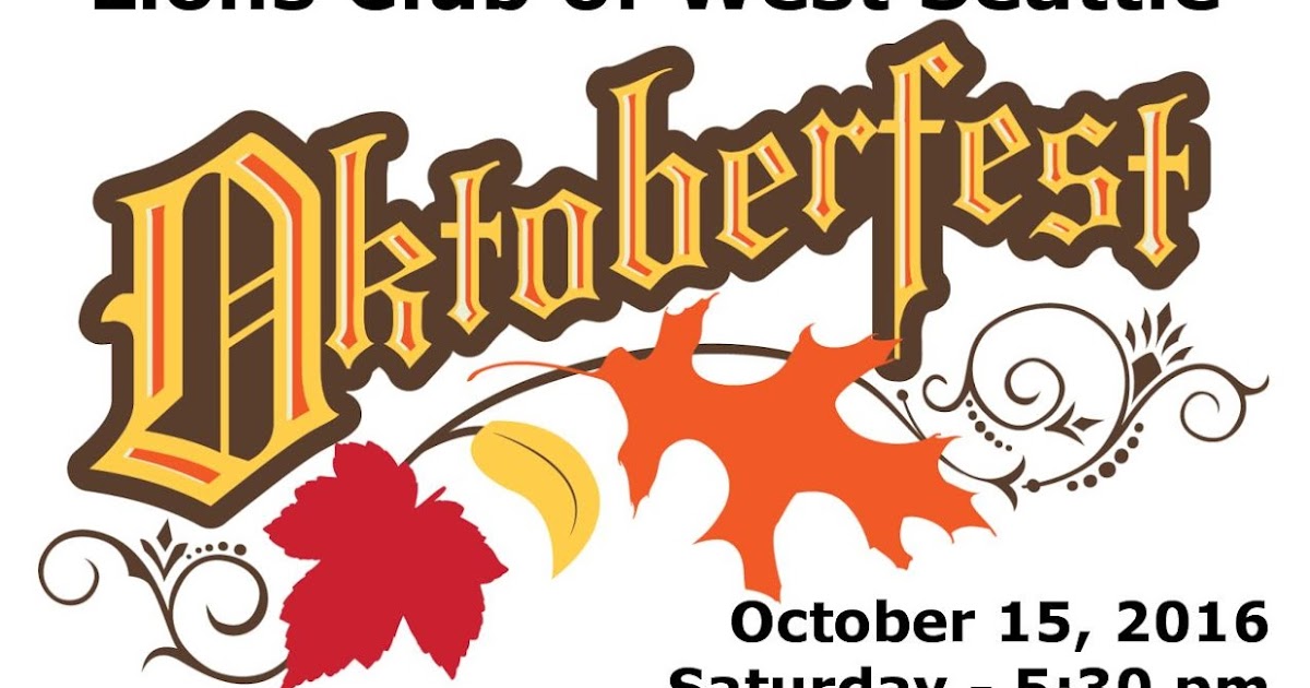 Renton Lions Extra Informer West Seattle Club Oktoberfest