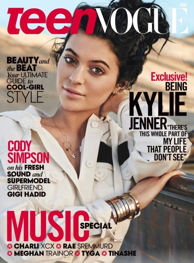 Kylie Jenner covers Teen Vogue May 2015