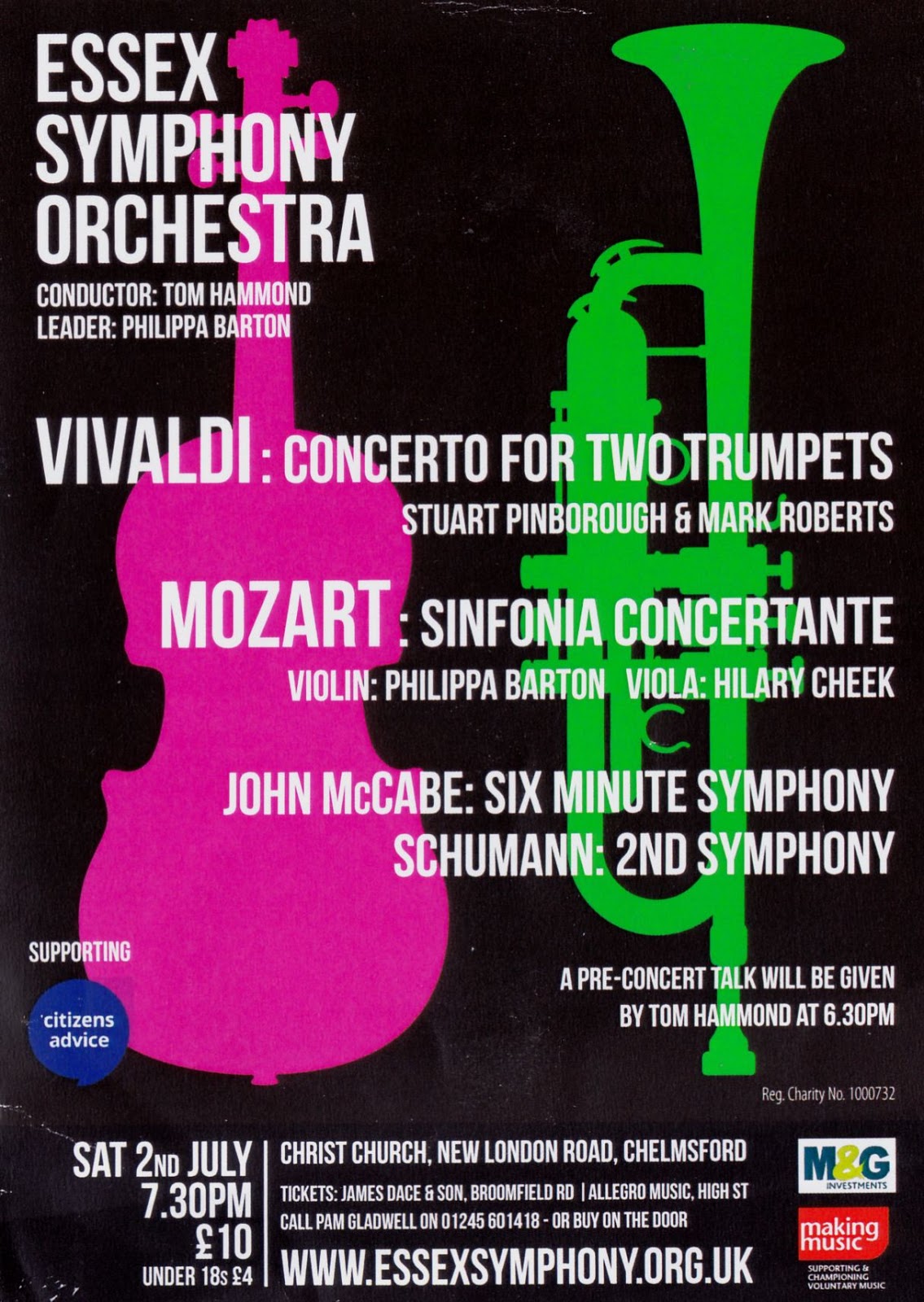 MICHAEL GRAY'S ARTS BLOG THINGS TO COME ESSEX SYMPHONY ORCHESTRA