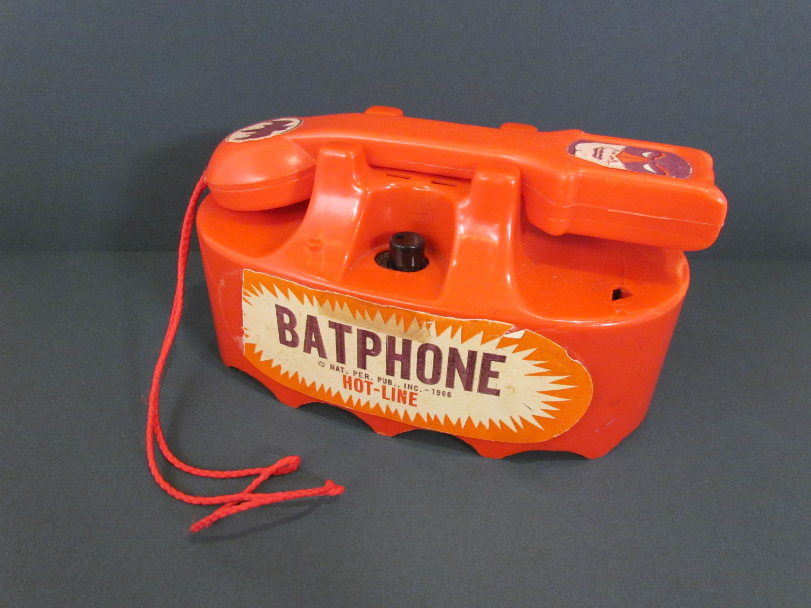 The Bat Channel! Vintage Batphone toy