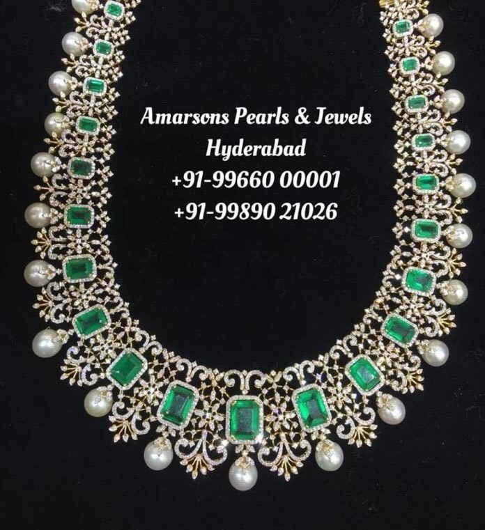 Classic Diamond Long Haar by Amarsons - Jewellery Designs