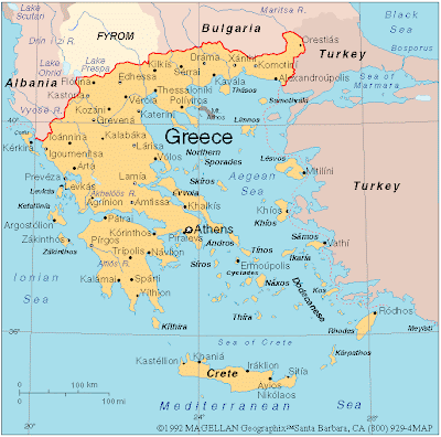 The Greek Housewife: WHERE IN THE WORLD IS GREECE
