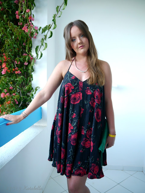 photo of ASOS rose swing dress