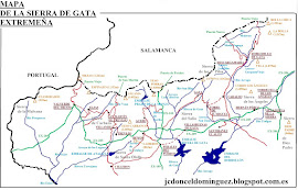 Mapas de Sierra de Gata (elaboración propia)