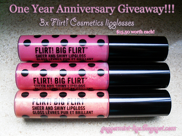 One Year Anniversary Giveaway !!