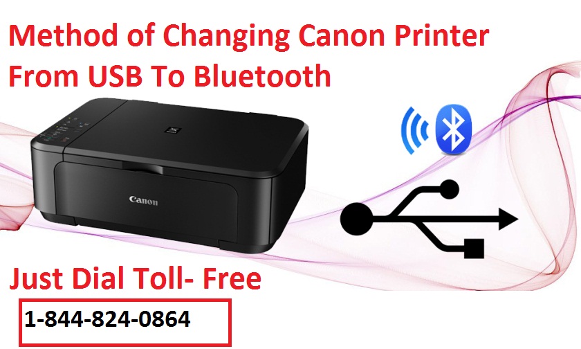 Method of Changing Canon Printer From USB To Bluetooth