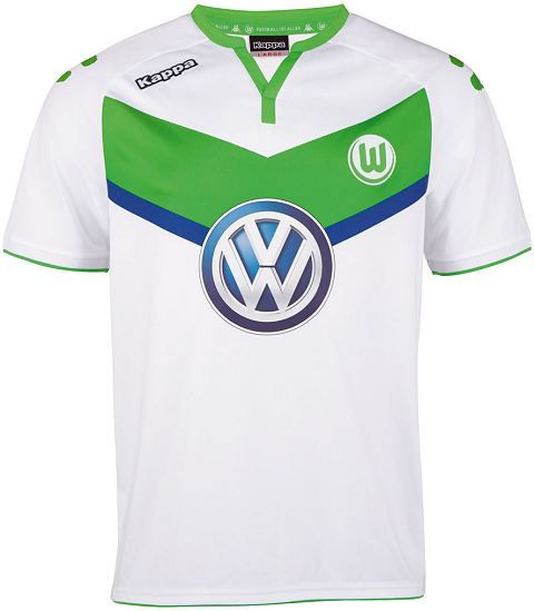 Kappa Wolfsburg 2015/16 Football Jerseys