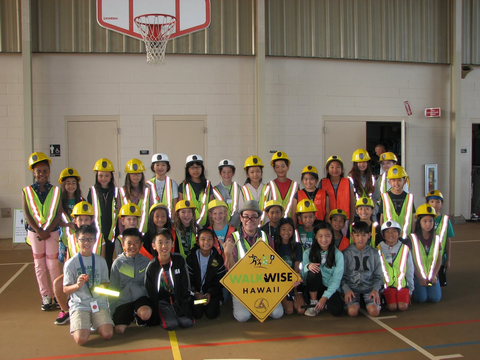 Mililani 'Ike Student Council Pedestrian Safety Assembly
