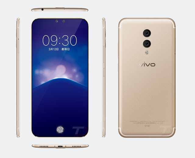 This is the Vivo Xplay 7 with True Bezel Less Display