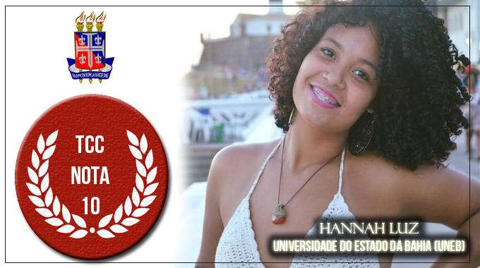 [Entrevista] Hannah Luz, aprovada com TCC nota 10 e recomendado para publicação