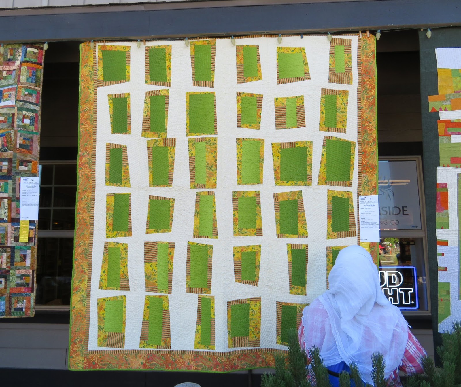 Gluten Free Quilter Trip to Sisters Oregon Quilt Show