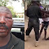 Angry Ghanaians nearly beat a police officer to death (photos)