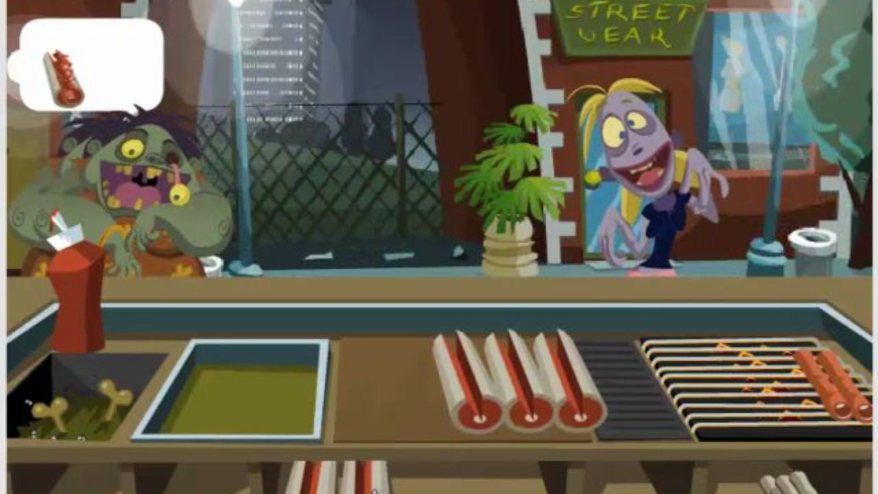 zombie burger مطعم زومبي cool games best games game of cooking for zombies