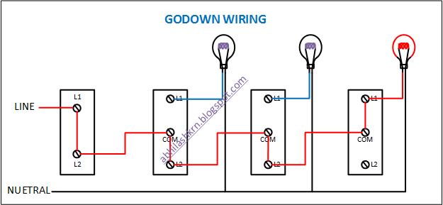 Electrical Common Wiring diagrams | Switch Connection