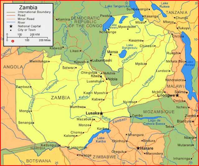 image: Map of Zambia