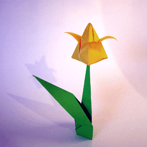 make tulip flower paper folding under fontanacountryinn com make tulip flower paper folding