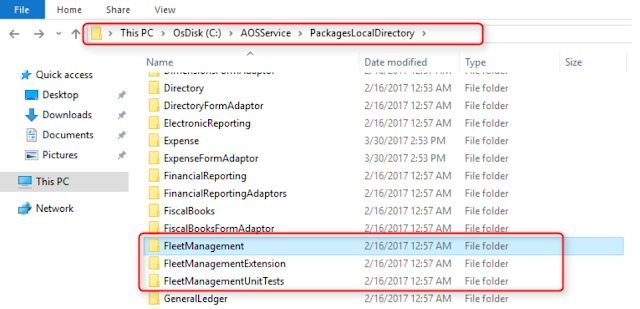 Dynamics 365 for Operation中的元素 / Elements in Dynamics 365 for Operation