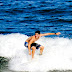 Nathan Alborghetti surfa durante as férias das competições‏