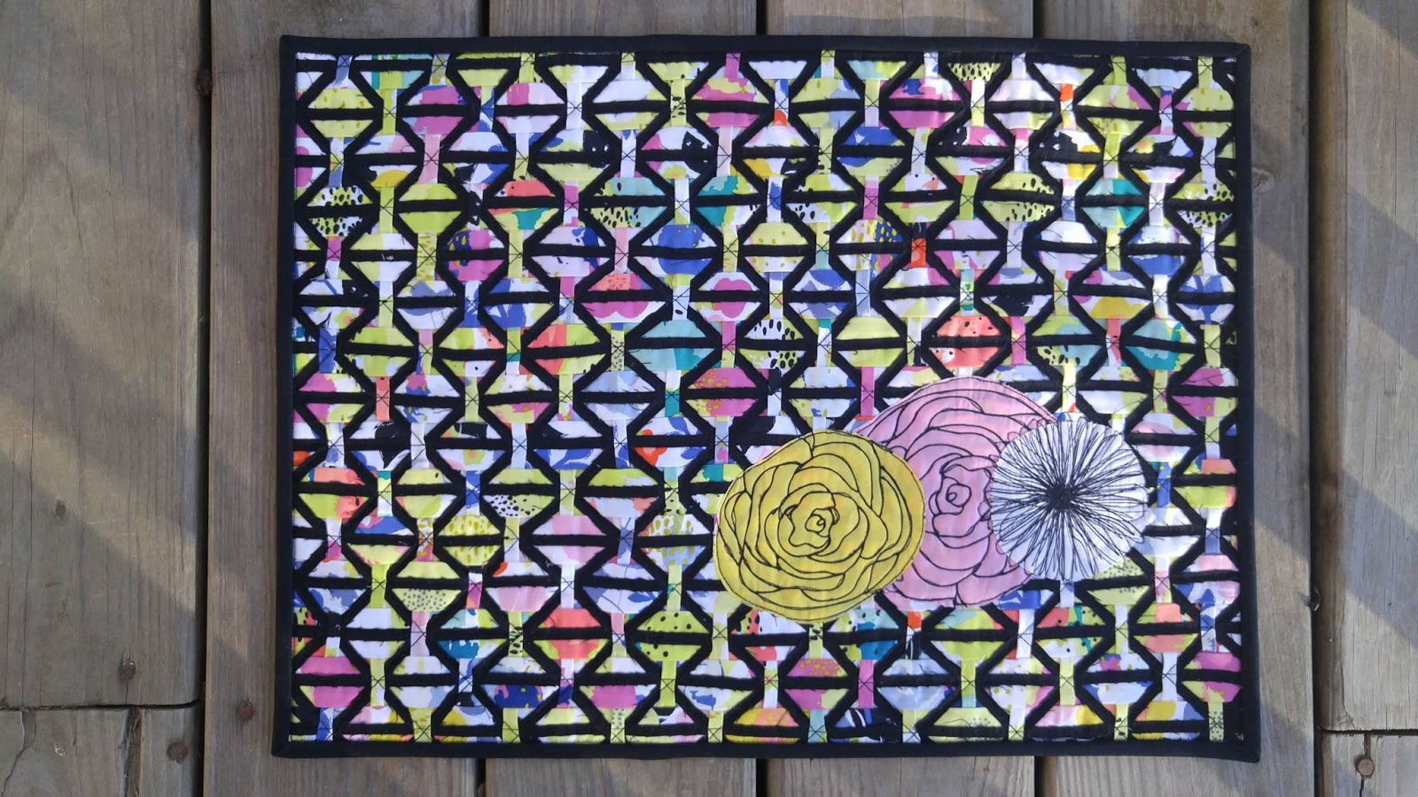 Slice of Pi Quilts Ready to Weave