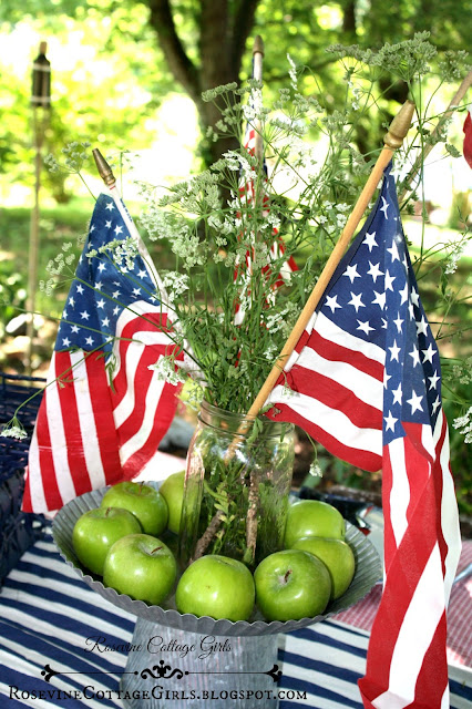 Independence Day Party, 4th of July Party, By Rosevine Cottage Girls