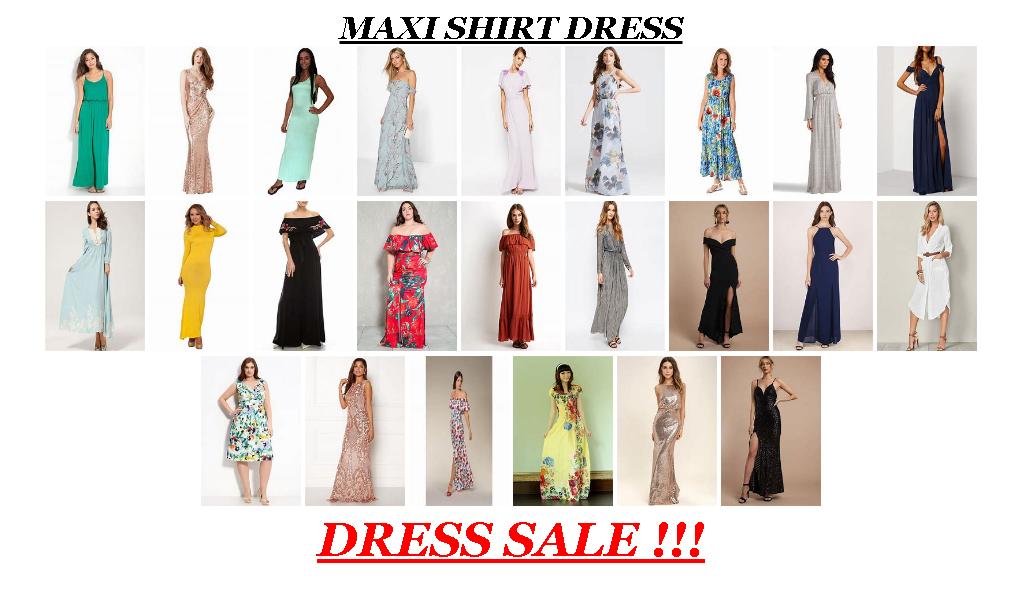 Very Cheap Clothes - Maxi Shirt Dress