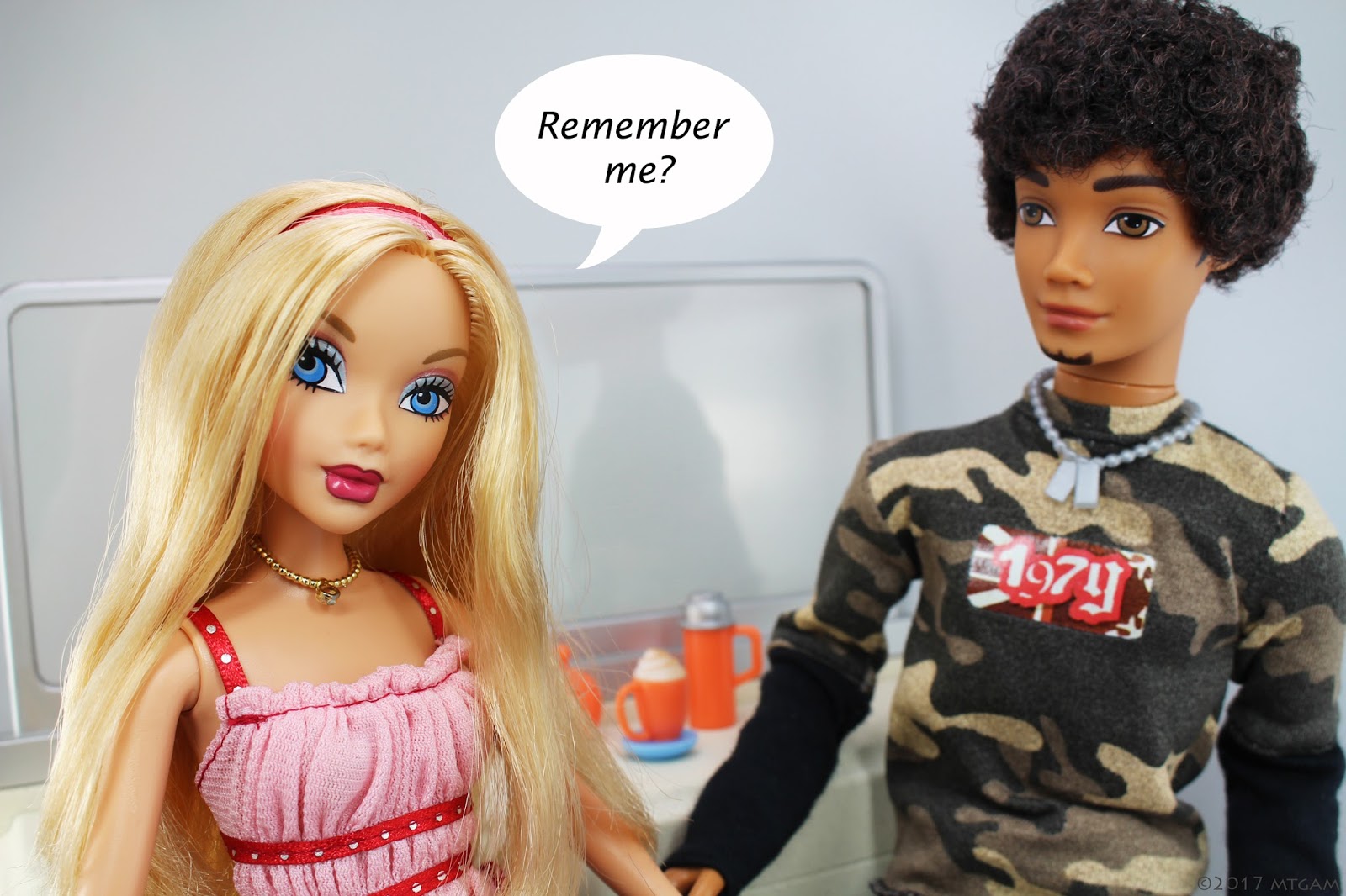 my scene hanging out