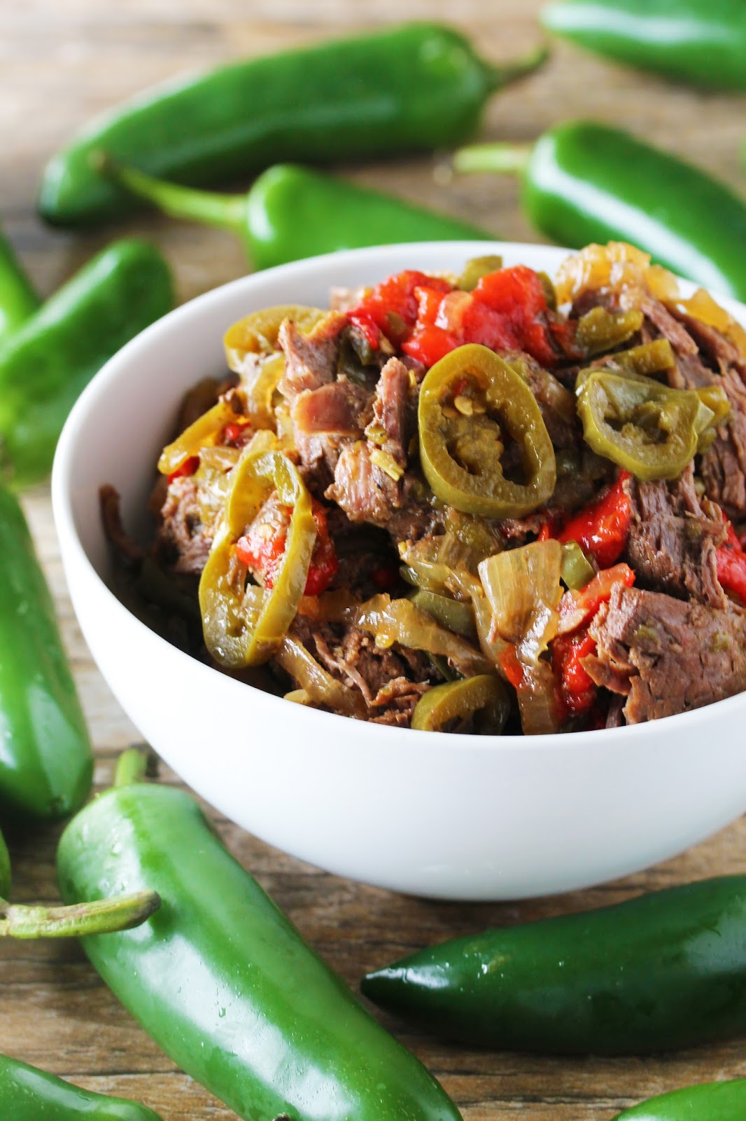 Slow Cooker Jalapeno Beef