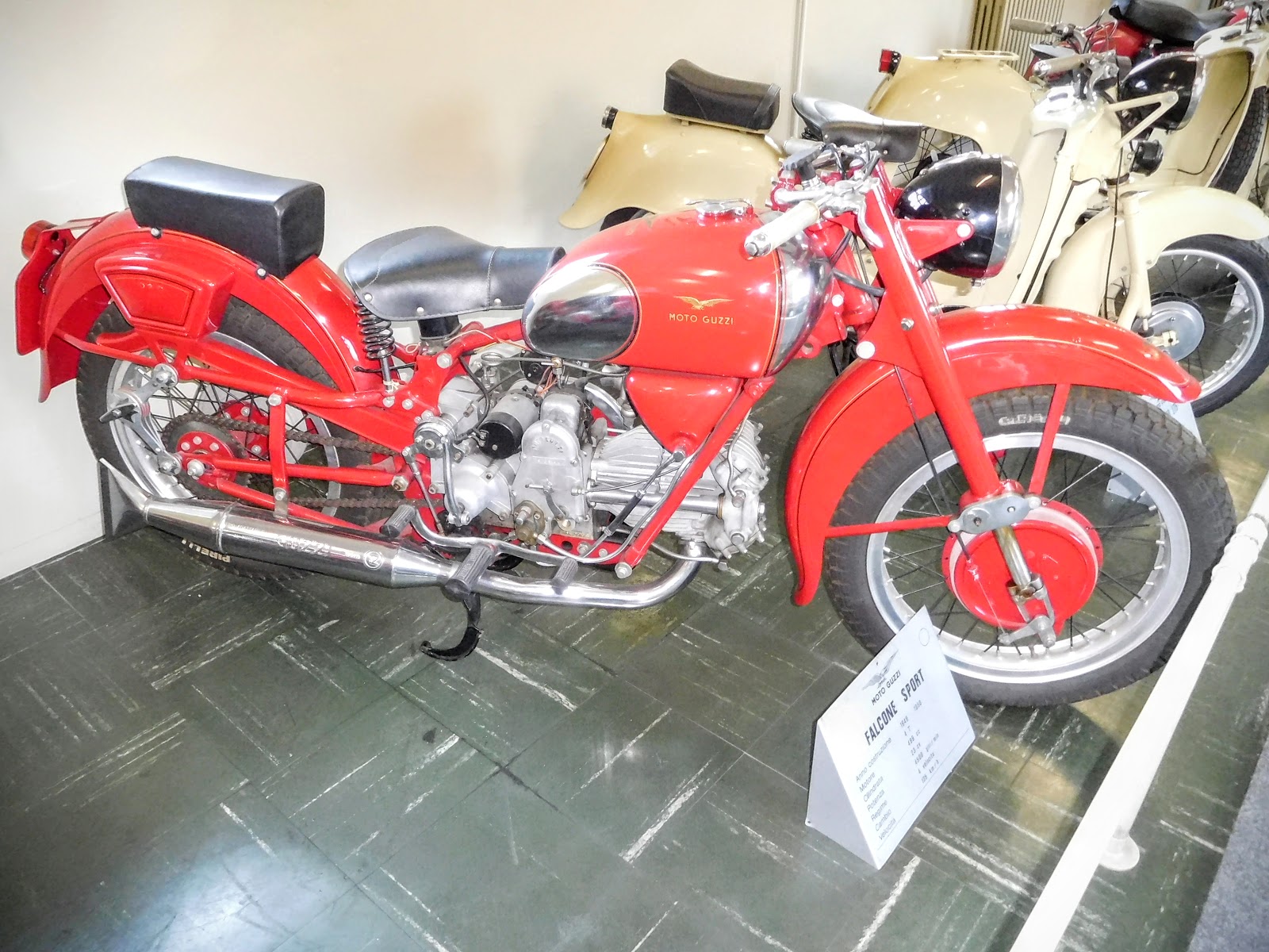 Tigho NYDucati: 1948-58 Moto Guzzi Falcone Sport