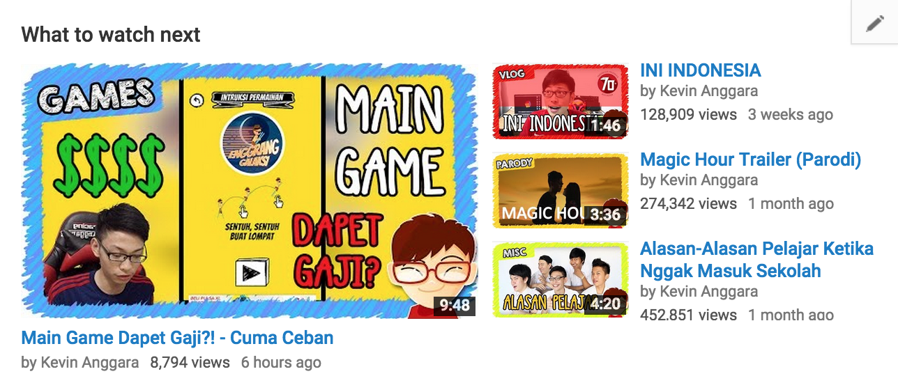 Thumbnail video Kevin Anggara Thumbnail video Kevin Anggara