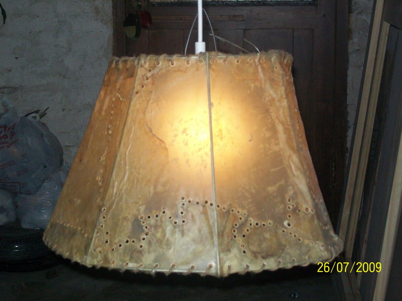 artesanias en cuero de conejo