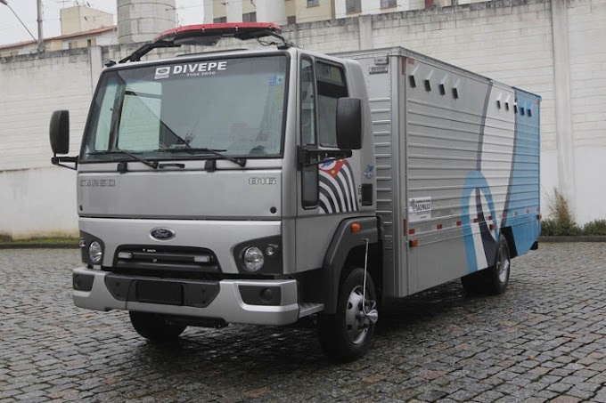 Ford entrega 55 caminhões Cargo para São Paulo