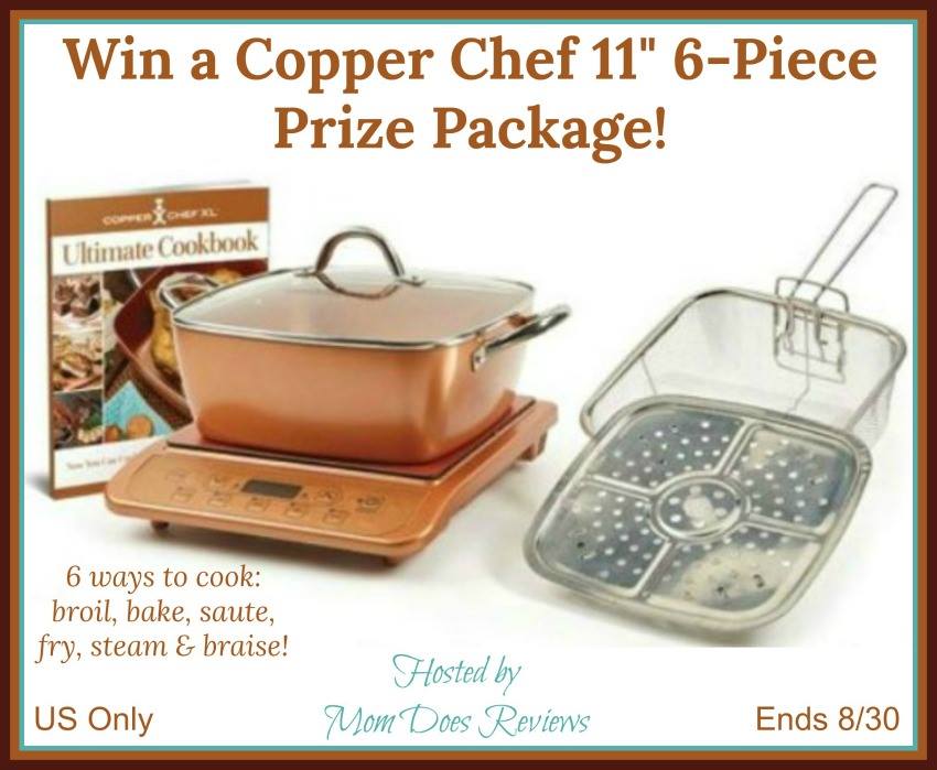 Copper Chef 11" 6Piece Prize Package1USEnds 8/30 Miki's Hope
