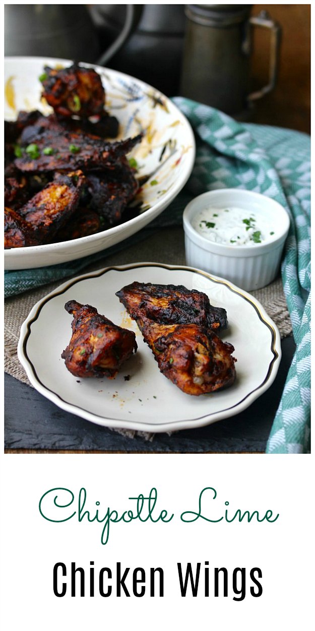 Chipotle chile Lime Chicken Wings
