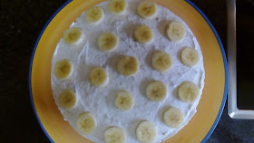 Cheesecake de Banana e Caramelo