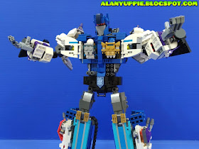 Alanyuppie's LEGO Transformers: LEGO Masterforce Overlord v2 ,Part 2 of 3:  Megajet (with Video!)
