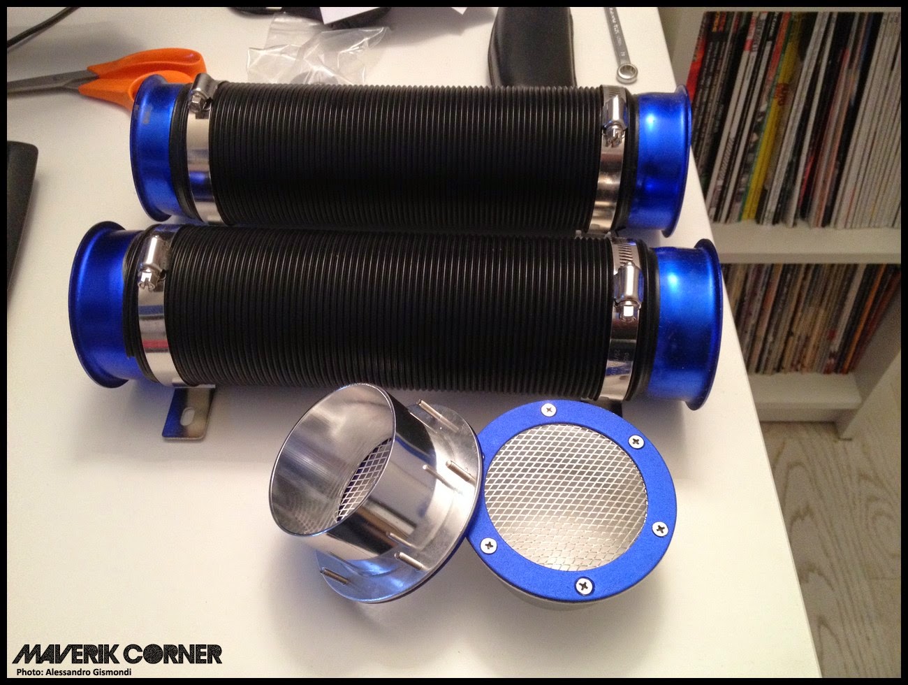 Maverik Corner MX5 NA Rebuild DIY Brake Duct