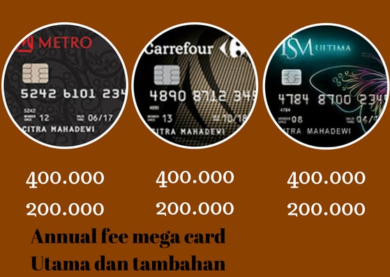 Daftar Annual Fee Kartu Kredit Bank Mega Kartu Bank Daftar Annual Fee Kartu Kredit Bank Mega Kartu Bank